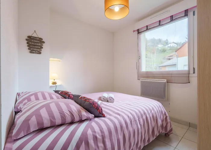 Le Printemps - Appt Vue Montagne Avec Terrasse 아파트